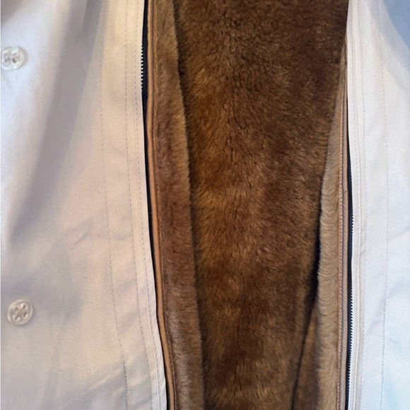 LONDON FOG Men's Trench Coat Sz 42Reg Beige Removable Lining - Picture 8 of 13